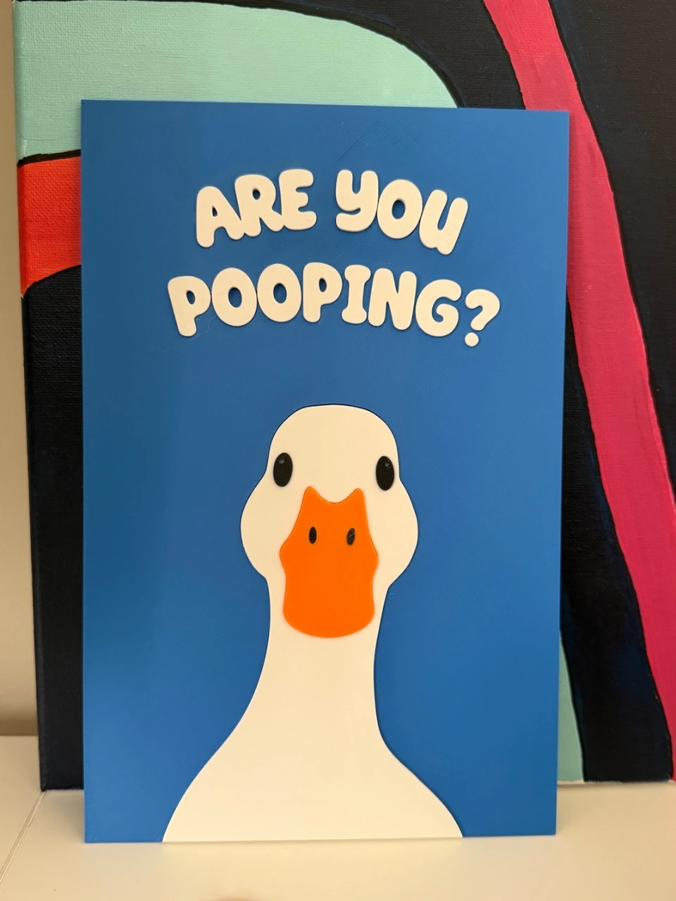 Funny sign bathroom new